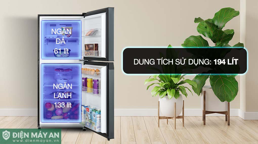 Tủ Lạnh Toshiba Inverter 194 Lít GR-RT252WE-PMV(52) - ngăn lạnh